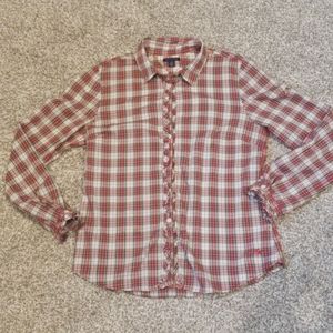 Tommy Hilfiger ruffle detail top